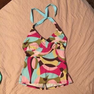 Athleta multi colored tanking size 2/4